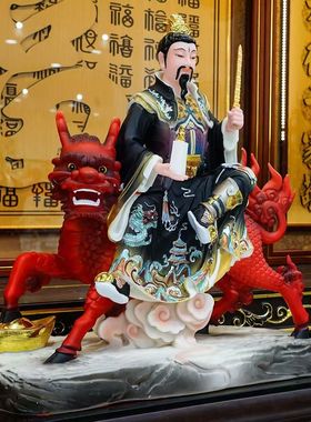 雷祖九天应元雷普化天尊神像