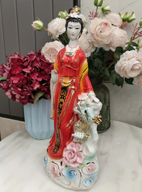 祈福仙女小龙女龙姑娘龙仙女像龙三姐七仙女美女像龙三公主神像位