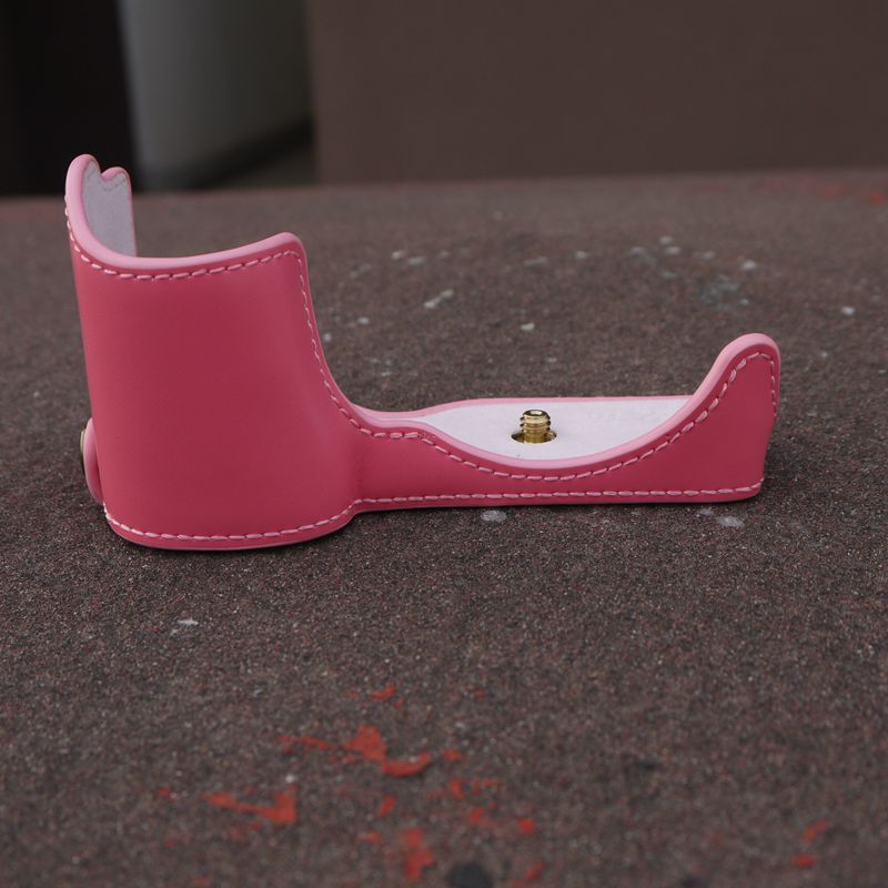 适合索尼ZV-E10L 佳能R50半套底座微单相机包保护套zve10开电池孔 - 图2