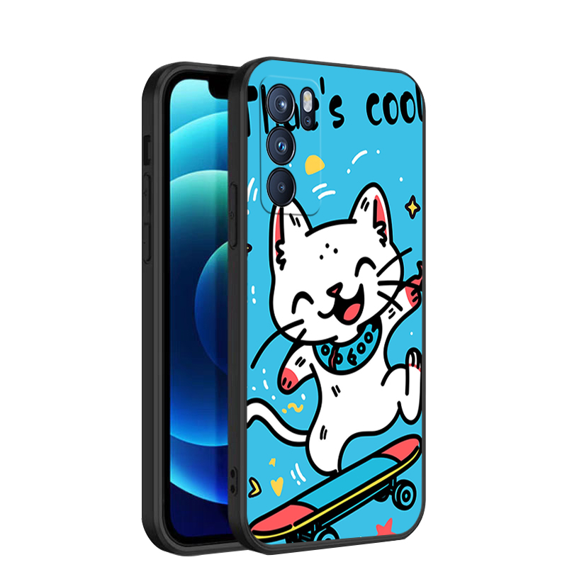 适用于oppoReno6pro手机壳PEPM00防摔0pp0reno6pr0创意reno6por保护套reao6pro直边ren06pro男女款oprano6pro - 图2