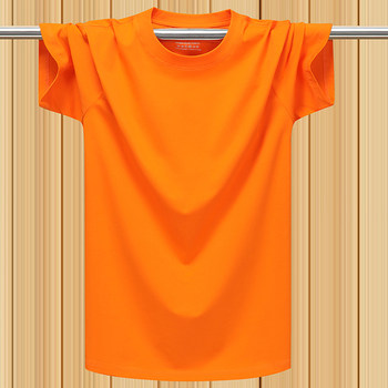 ເສື້ອຍືດແຂນສັ້ນຂອງຜູ້ຊາຍຄໍຮອບ summer ຝ້າຍບໍລິສຸດກິລາສີແຂງ T-shirt loose modal half-sleeved top dark khaki