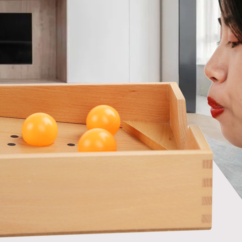 吹气盒口腔肌肉训练器材蒙氏蒙台梭利教具早教儿童吹球器感统玩具,淘宝优惠券,粉丝福利购,淘宝优惠卷