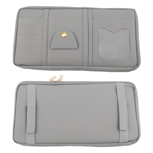 Car sun visor storage bag multifunctional card holder