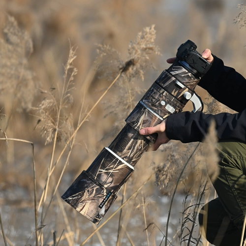 Оружейная пистолет для линз Canon RF200-800 мм содержит укрытие для нижнего сиденья Roanpro