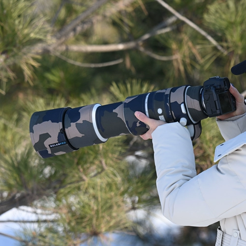 Оружейная пистолет для линз Canon RF200-800 мм содержит укрытие для нижнего сиденья Roanpro