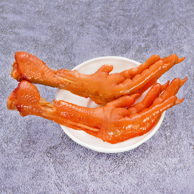 沟帮子鸡爪零食32g/袋香熏原味卤味凤爪鸡肉熟食小吃休闲下酒菜 - 图1