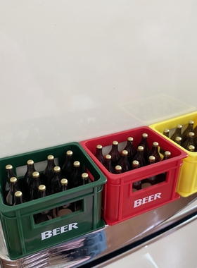 食玩啤酒箱冰箱贴磁性贴