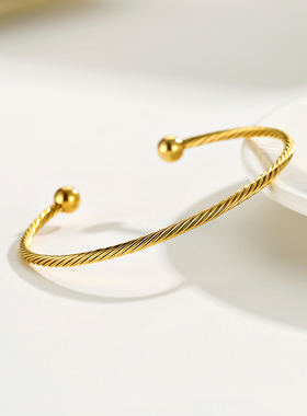 开口时尚风韩国首饰品手环