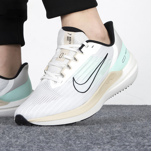 耐克跑步鞋男子夏季新款AIR WINFLO 9透气缓震运动鞋DV9121-011 - 图0