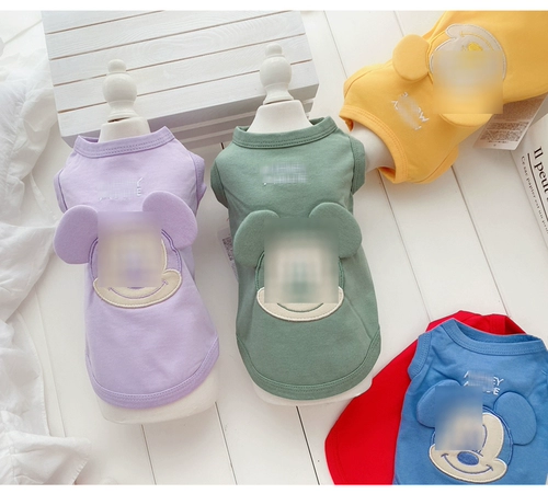 Брендовый осенний милый жилет, хлопковая футболка