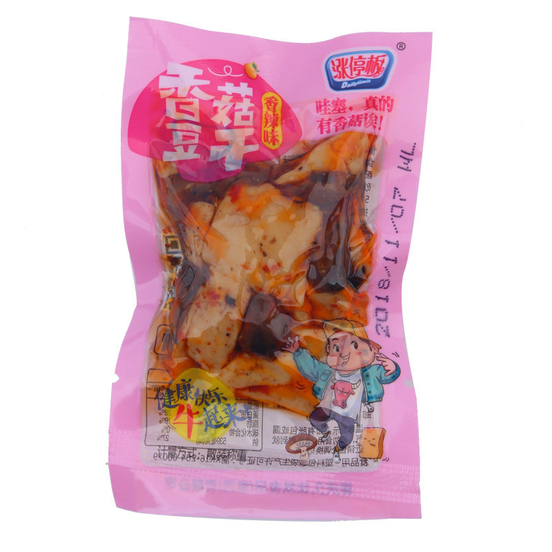 涨停板香菇豆干五香麻辣等8豆腐干 巴蜀川宝食品豆腐干