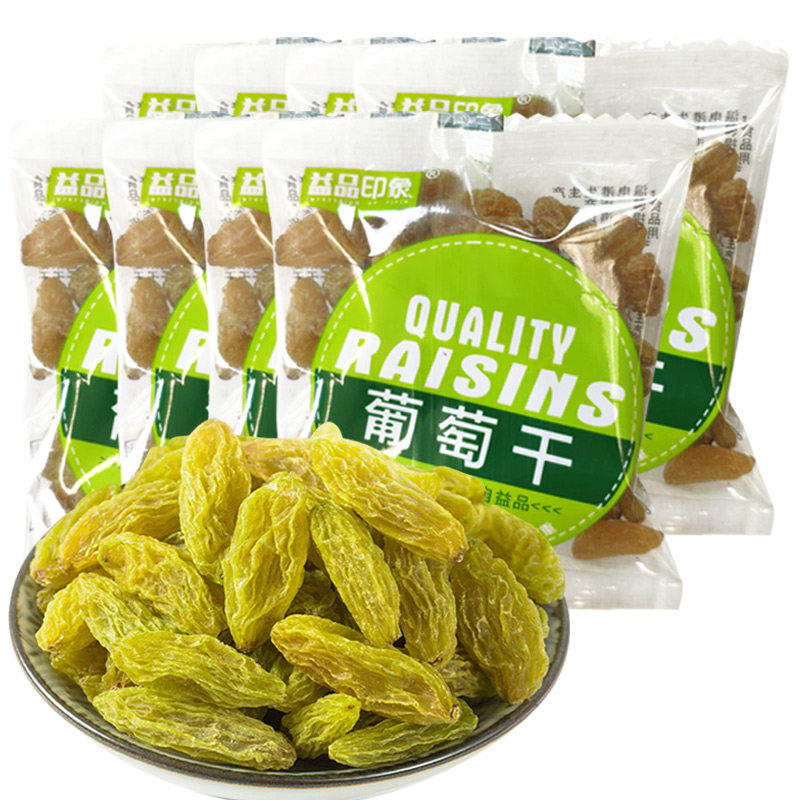 益品印象新疆葡萄干32g*8 巴蜀川宝食品葡萄干