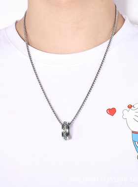 解压开瓶神器戒指男不锈钢抖音同款网红钛钢指环珠宝饰品跨境专供