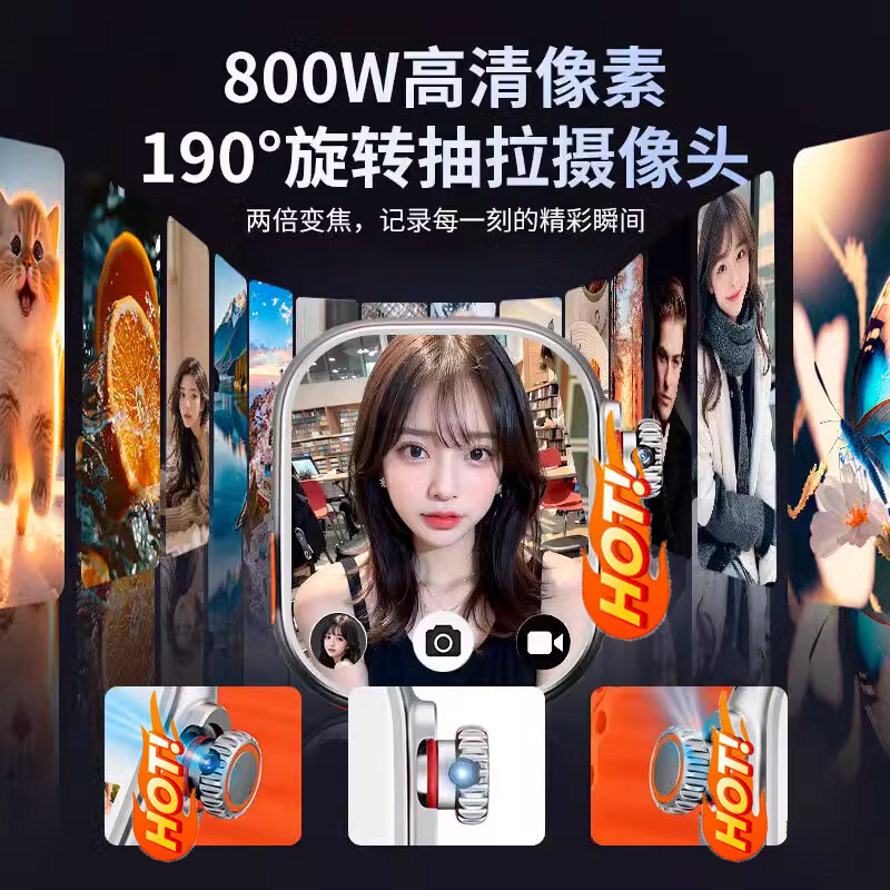 华强北s10手表可插卡ultra6代新款watch顶配电话智能手表儿童成人 - 图0