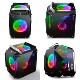 Wanjiajingang chassis ATX cube four-sided glass