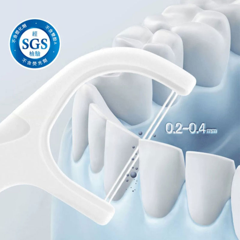 【百亿补贴】3M细滑剔牙牙线棒双线设计加倍清洁齿缝124支*1盒CBG - 图1