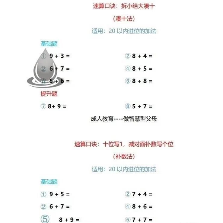 某音同款小学速算口诀+习题几块就可以拥有同样的电子资料 - 图3