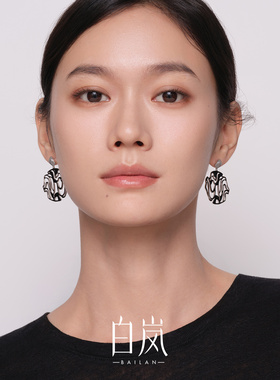 白岚秘境耳坠女气质高级精致饰品小众设计轻奢新款耳饰ED5196-T
