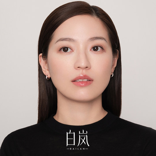 Mirrored Earrings Bai Lan 925 Silver Simple Fashion Women