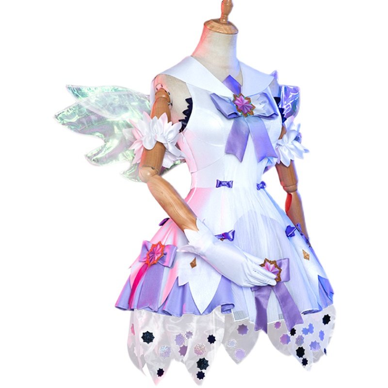 二月境 王者荣耀cos服瑶cos时之愿境瑶妹时之祈愿cosplay服装全套