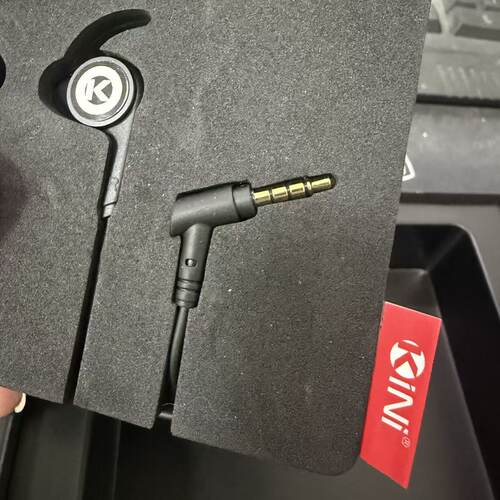 kini KE04发烧圈铁有线hifi耳机 单边双动圈单动铁带麦通话音质靓 - 图1