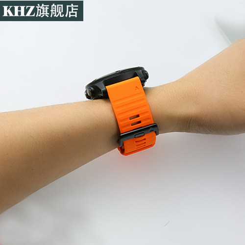 适用于佳明Garmin快拆硅橡胶表带fenix 6 6X 5 5X 3HR plus手表带 - 图3