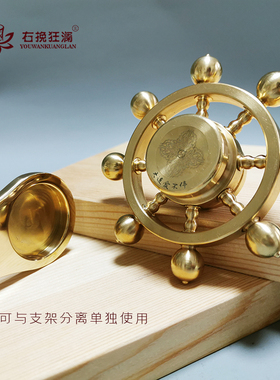 黄铜家用便携桌面办公室内摆件