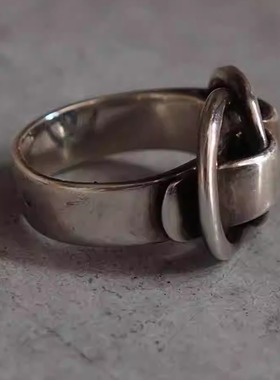 戒指新品纯银复古宫廷情侣款精巧