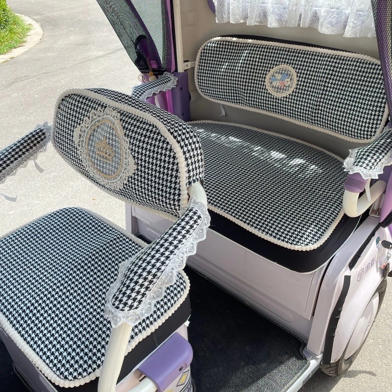 雅迪CL13 CL12 CL9S专用电车坐垫保护套四季通用加厚金彭爱玛座套 - 图2