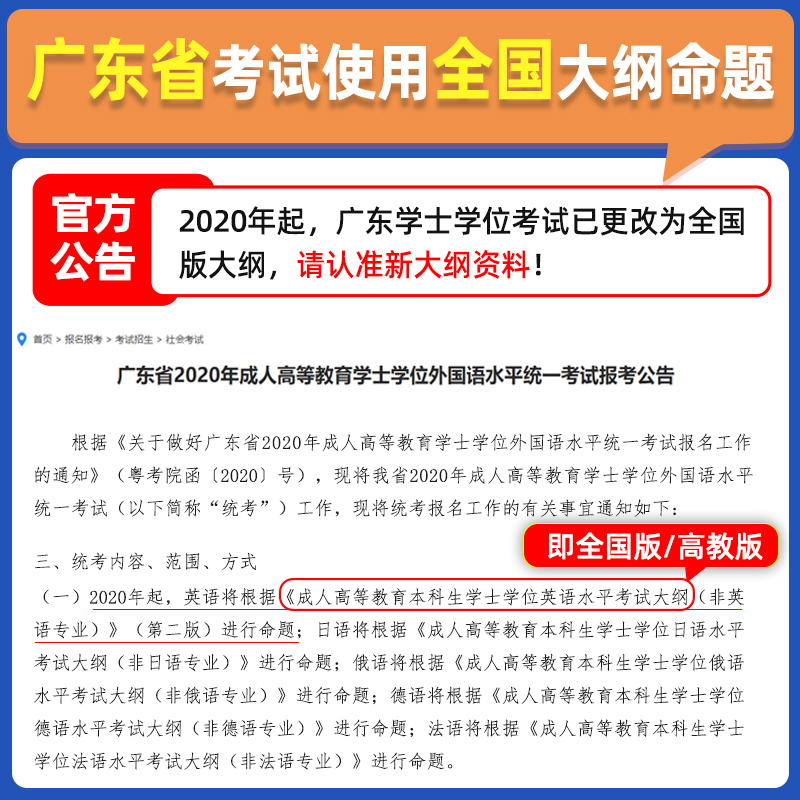 未来教育2023年广东省成考英语成人学士学位英语一本通教材历年真题词汇学霸笔记成人高等教育学士学位英语水平考试 全4册 书课包 - 图2