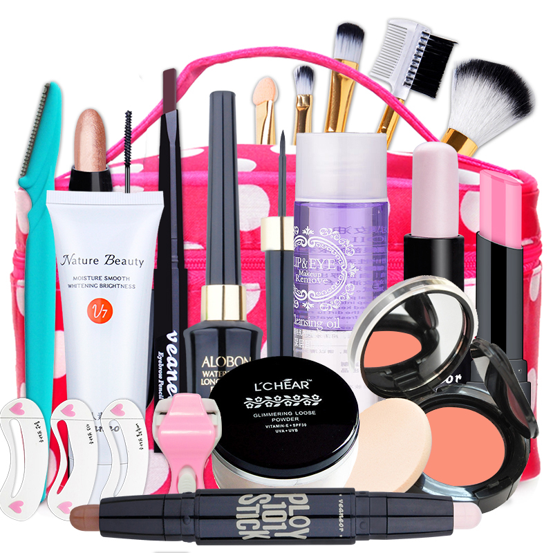 初学者全套组合正品裸妆淡妆学生 君晟世纪化妆品专营彩妆套装