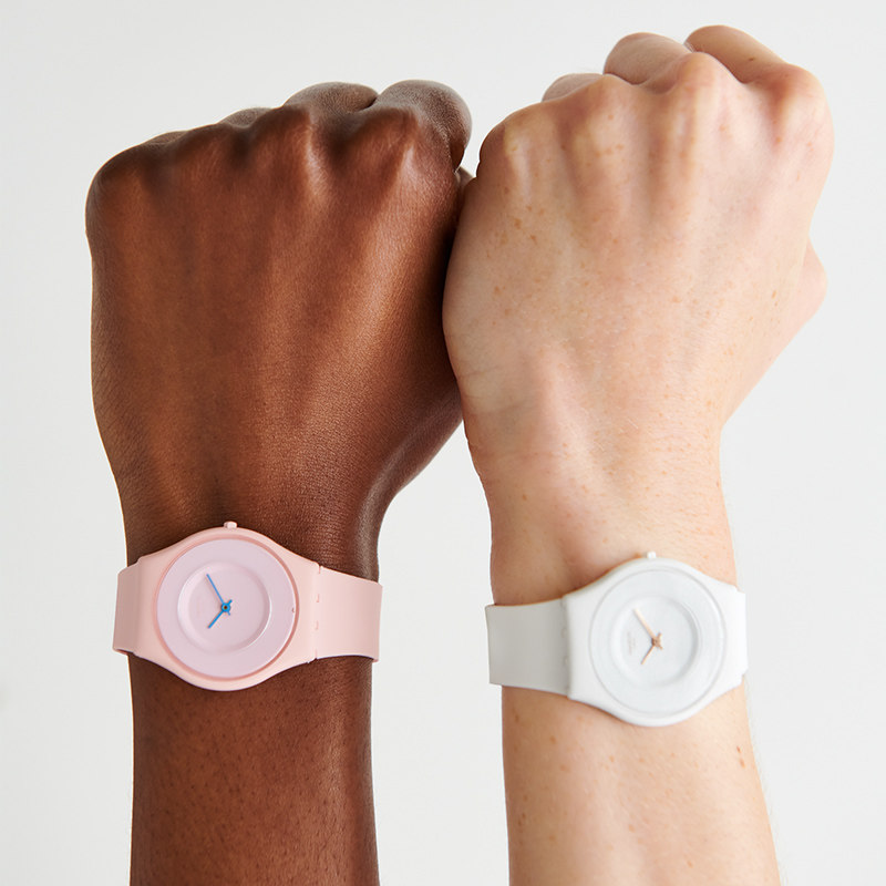 swatch瑞士简约设计情侣休闲男女表 Swatch斯沃琪瑞士腕表