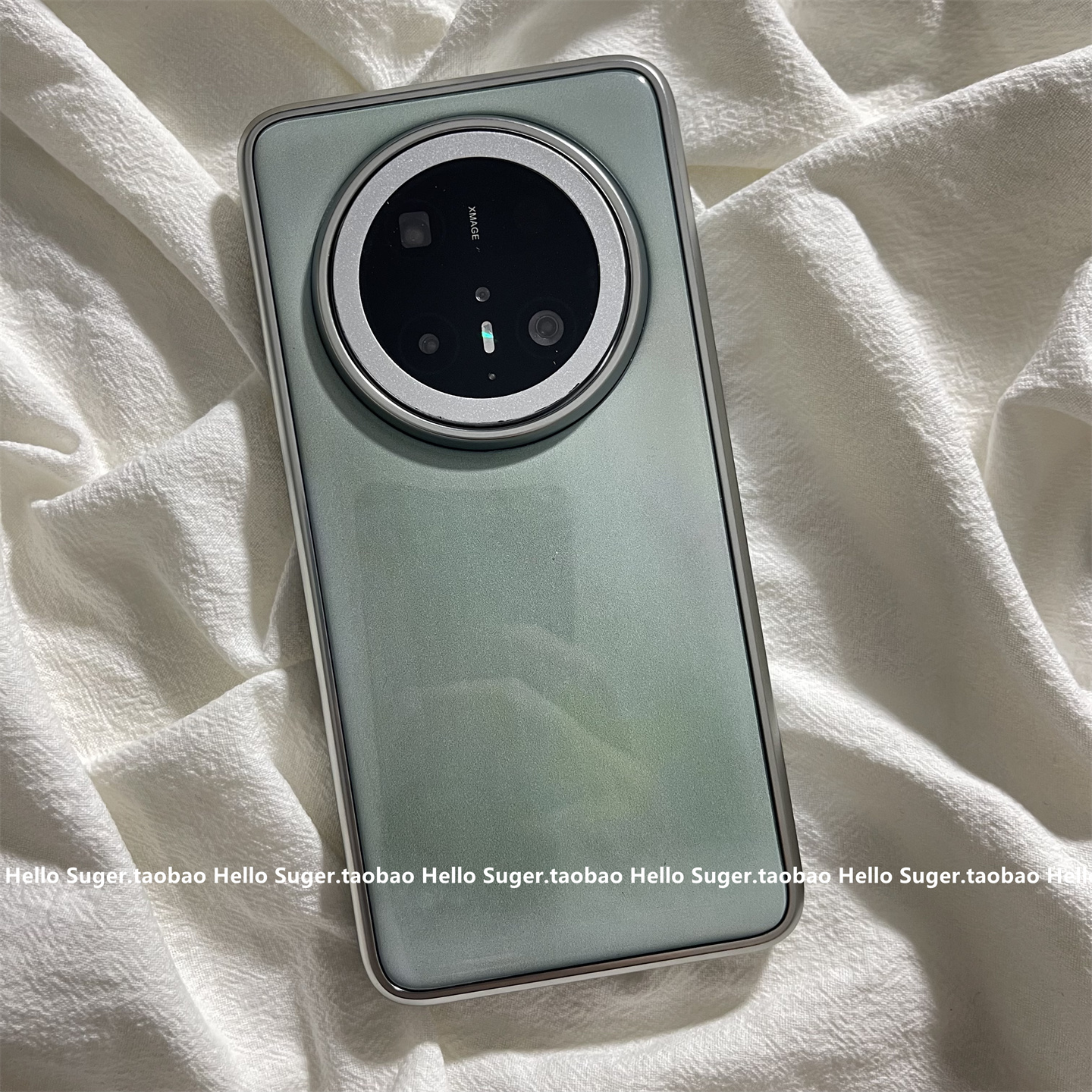 高级感绿黄晕染适用华为mate70pro+手机壳pura80pro电镀滴胶新款mate60pro小众个性pura70pro保护套mate60女 - 图0