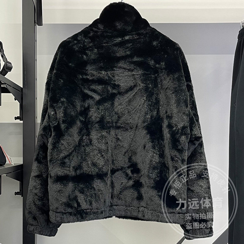 李宁女外套冬季运动潮流刺绣仿皮草保暖舒适宽松休闲上衣AJDT544,淘宝优惠券,粉丝福利购,淘宝优惠卷