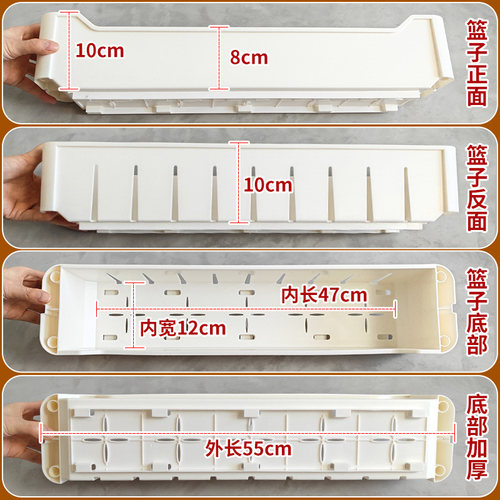 14cm窄款夹缝窄款极窄超窄置物架门后窄架缝隙窄缝窄边收纳柜壁柜 - 图2