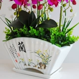 Phalaenopsis Simulation Цветочные орхидеи качаются новые китайские дома в гостиной.