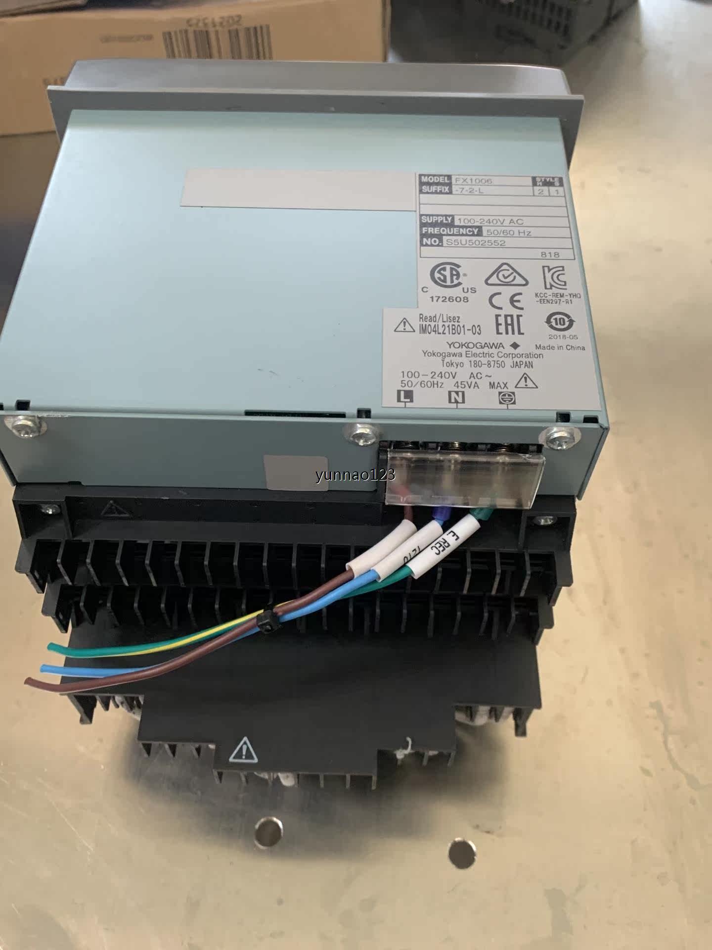 日本yokogawa横河无纸记录仪fx1006-7-2-l