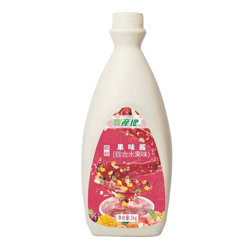 gaga鲜语产地水果茶酱综合果汁浓缩果味酱奶茶店水果茶原料2KG - 图3