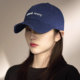 Soft top ins English washed hole baseball cap
