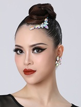 Dampel Rollo Ding Dance Headwear Competition Lady Practice 2023 New High-end Fashion Brands Special Head Flower Practice