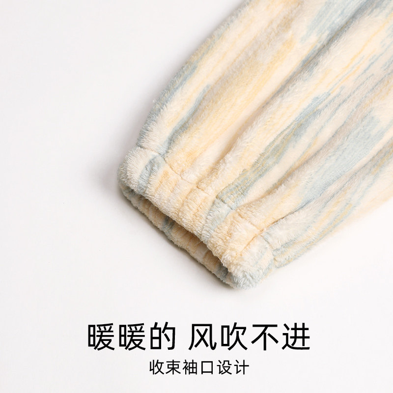 浪莎情侣睡衣秋冬季2025年新款珊瑚绒卡通可爱加绒加厚男女家居服,淘宝优惠券,粉丝福利购,淘宝优惠卷