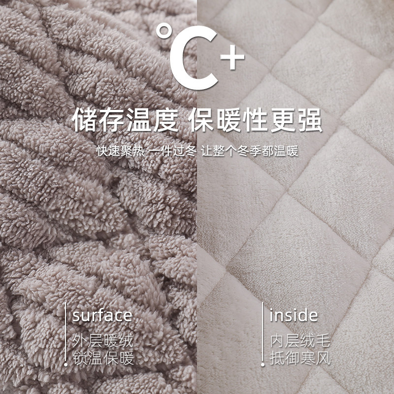 浪莎三层加厚夹棉睡衣女士冬季加绒可外穿保暖秋冬情侣家居服男款,淘宝优惠券,粉丝福利购,淘宝优惠卷