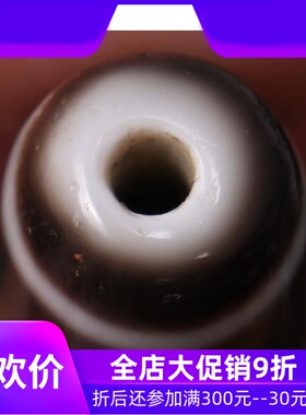 【收藏孤品】西藏如意天珠 天然油润老矿天珠项链 手串背云勒子qb