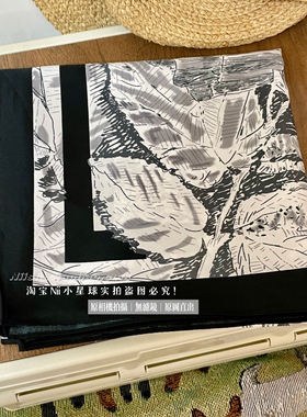 多种戴法：法式复古大方巾夏天海边沙滩抹胸丝巾拍照防晒网红头巾