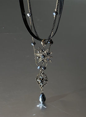 异域风复古巴洛克毛衣项链配饰