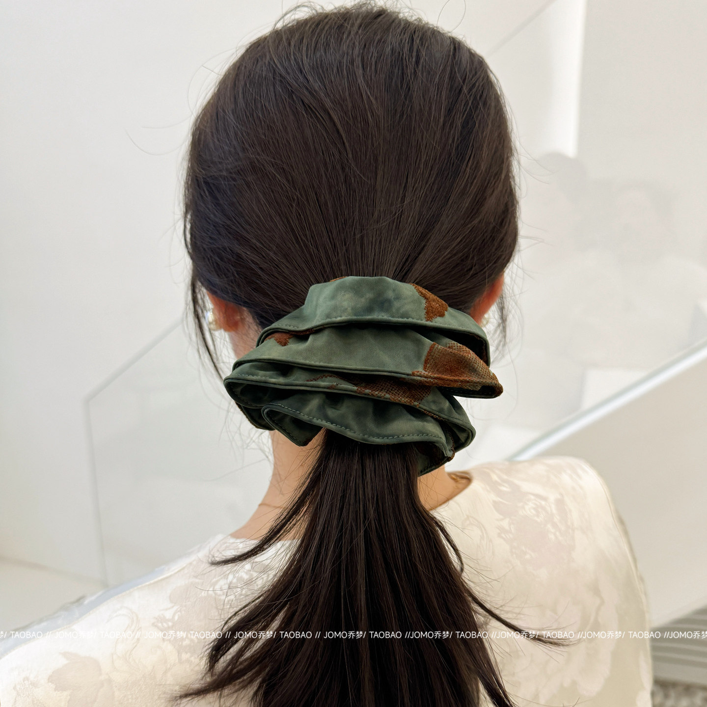 大肠圈高级感轻奢风扎头发发绳国风头绳女新中式洋气时尚气质发饰,淘宝优惠券,粉丝福利购,淘宝优惠卷