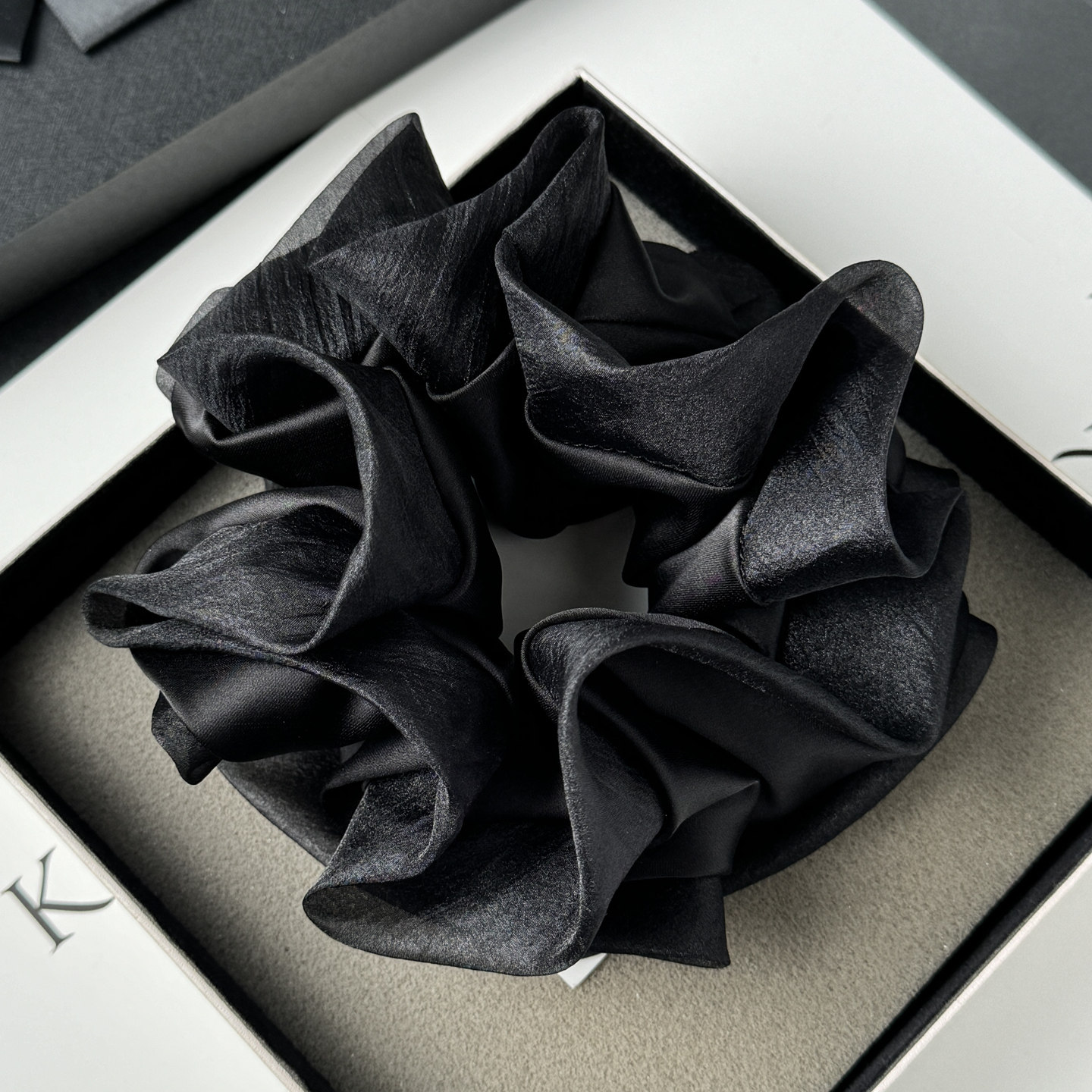 大肠发圈黑色2025新款高级感时尚气质洋气头花头绳韩系扎头发百搭,淘宝优惠券,粉丝福利购,淘宝优惠卷