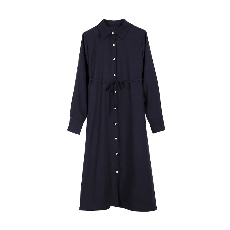 秋装2020年新款心机小黑裙女连衣裙 姿态玫瑰连衣裙