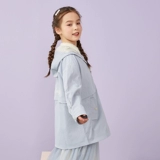 Плащ с капюшоном для отдыха, куртка, детская одежда, подходит для подростков, в западном стиле