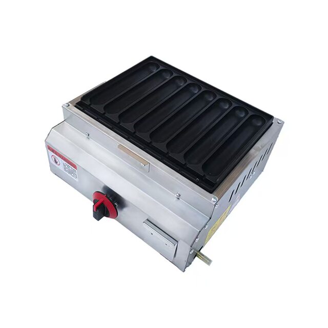 Grilled Sausage and Octopus Meatballs Teppanyaki All-in-one Machine